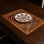 Hermia Juego de 6 Salvamanteles Plane - Walnut